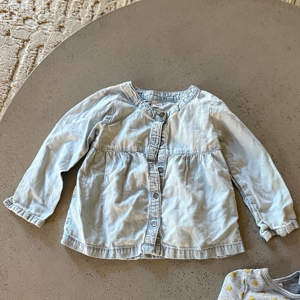 Carter's Light Blue Button Down Shirt